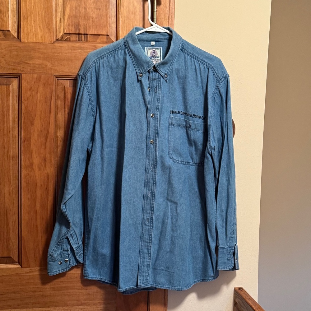 Harley-Davidson Jean Shirt - Men's L